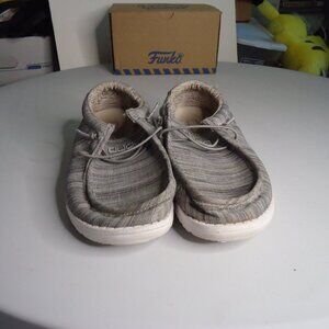 Hey Dude Wally Youth Stretch Shoes Boys Size 4 Lightweight Casual Comfort